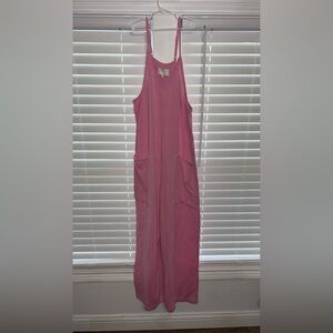 Simply Southern Pink Jumpsuit